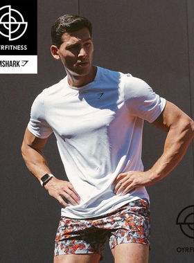 英国GYMSHARK ARRIVAL REGULAR FIT T-SHIRT男士常规健身运动短袖