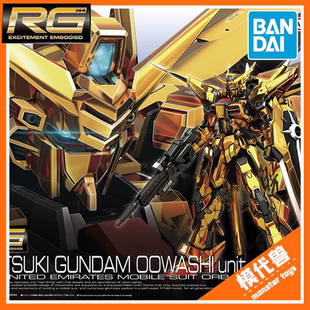 现货 万代 RG 1/144 拂晓高达 大鹫装备 SEED电镀版 高达拼装模型