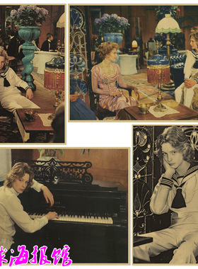 魂断威尼斯 Morte a Venezia 伯恩安德森 复古怀旧文艺牛皮纸海报