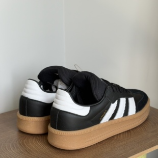 Adidas阿迪达斯三叶草SAMBA XLG厚底增高德训鞋面包鞋板鞋IE1379