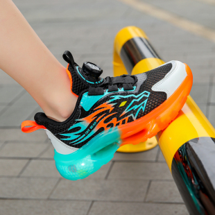 夏季男童单网鞋透气防臭中大童网面休闲鞋男孩运动鞋小学生跑步鞋