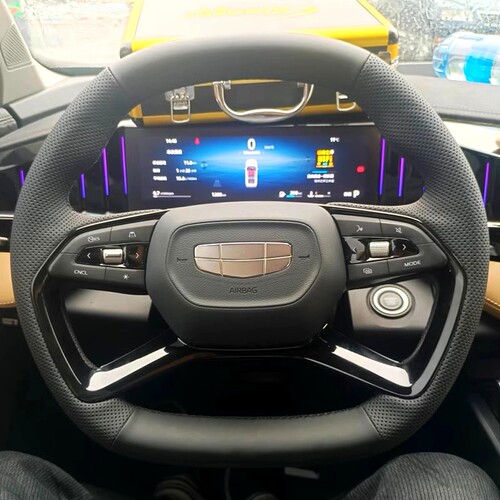 吉利专用全包四季款手缝方向盘套