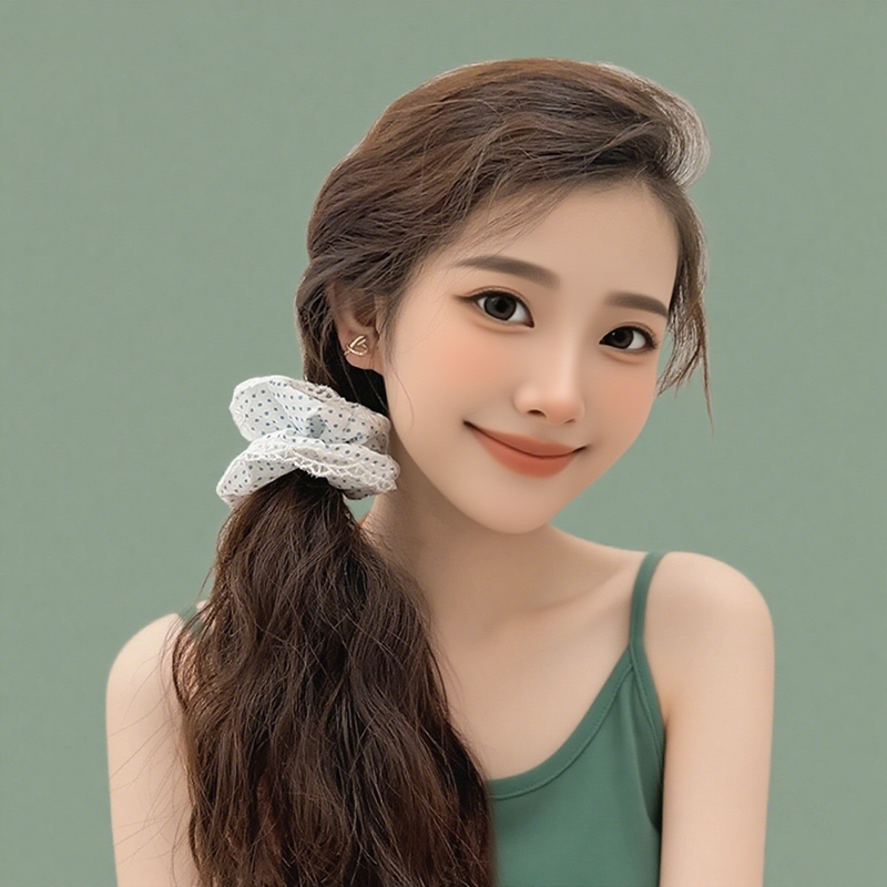 发圈蕾丝少女可爱发饰