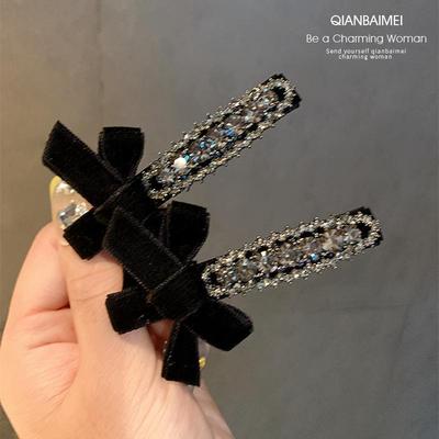 轻奢复古级感ins风韩版碎发夹