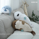 正品 多爱海豹毛绒抱枕睡觉长条枕海懒公仔床头靠枕沙发靠垫礼物