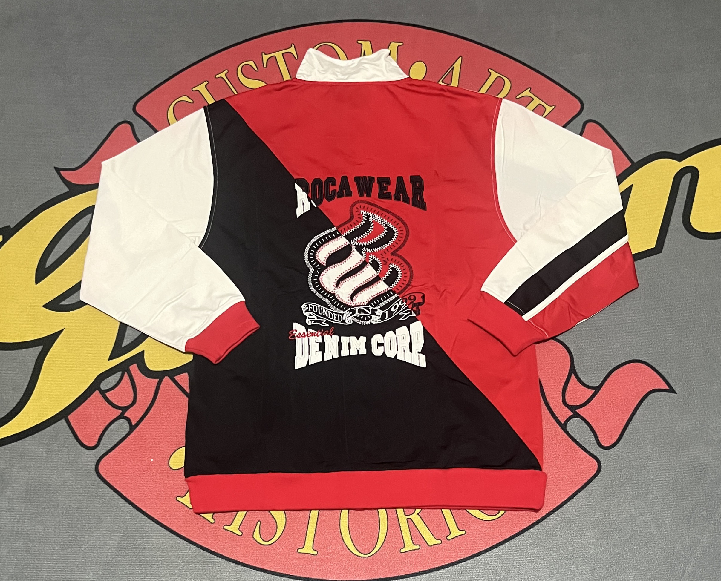 아메리칸 스트리트 ROCAWEAR 힙합 황금 시대 90년대 올드 스쿨 스포츠 슈트 힙합 랩 이스트 코스트
