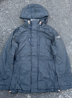 A&F中长款M65版型户外防风防雨薄款羽绒服夹克外套