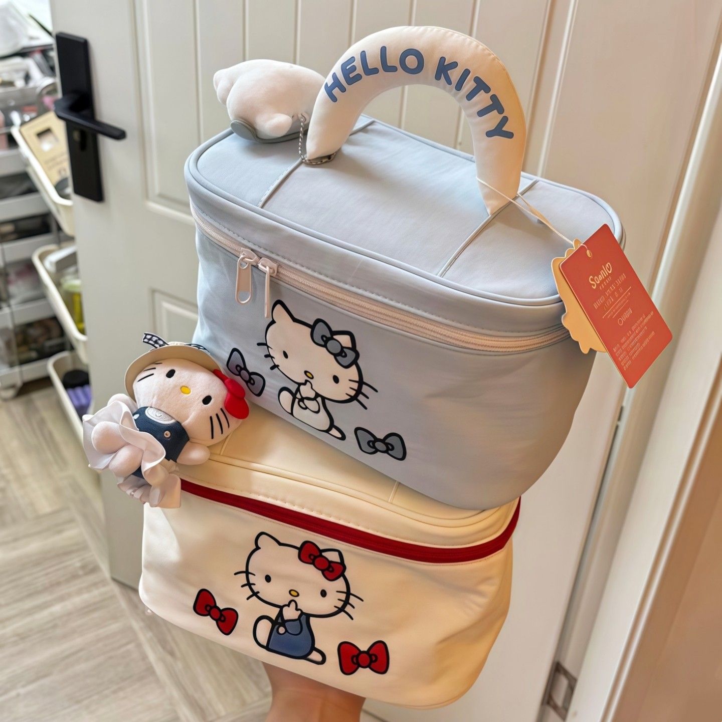 大容量kt化妆包包外出便携收纳包分区洗漱包女2025新款一体化妆师,收纳整理,化妆包,淘宝优惠券,粉丝福利购,淘宝优惠卷