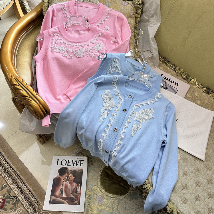 三顺重工针织衫短款气质