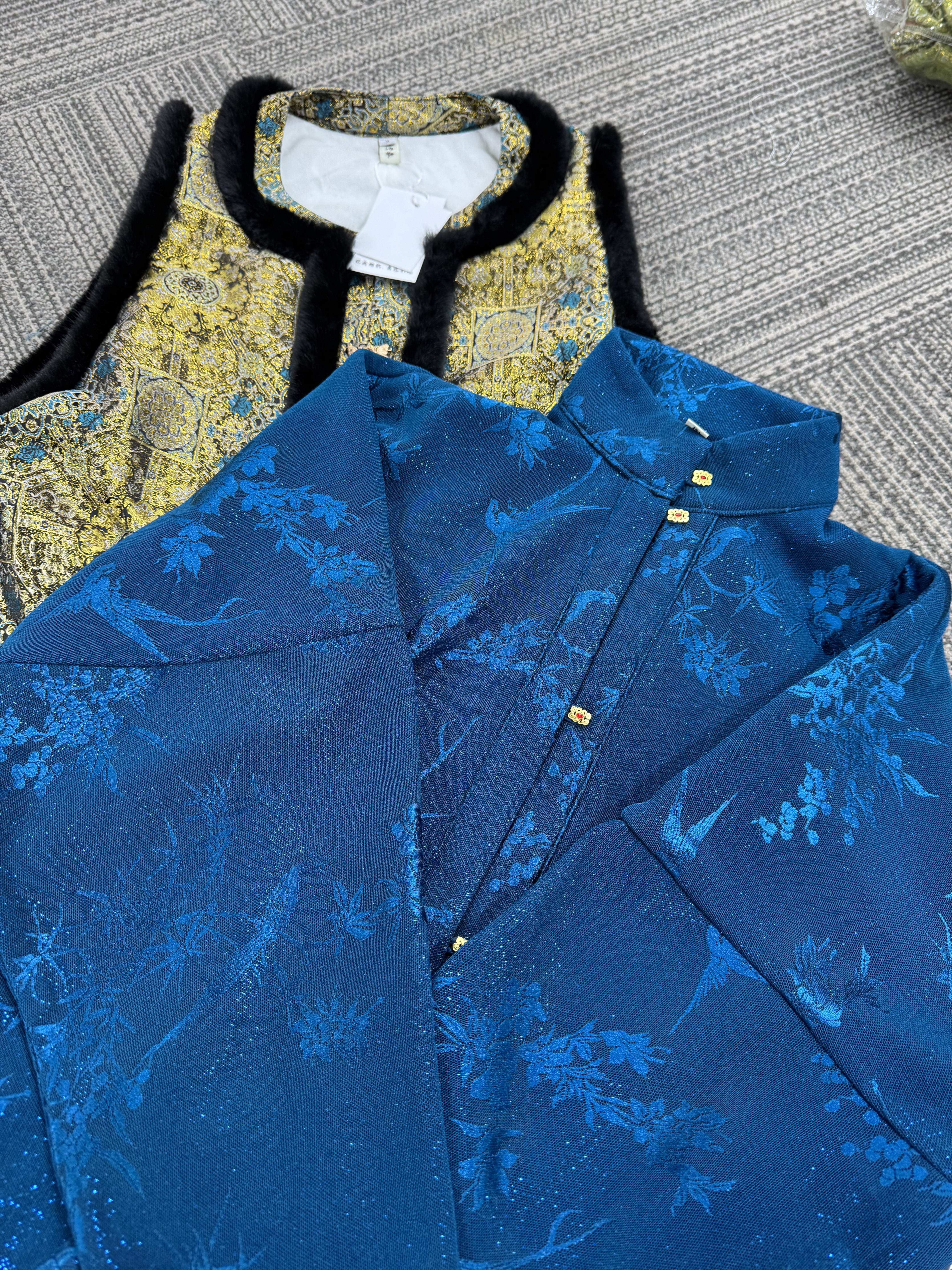 画堂春【小雀喜】原创三层复合绒明制立领对襟弓袋袖比甲保暖,女装/女士精品,汉服上装,淘宝优惠券,粉丝福利购,淘宝优惠卷