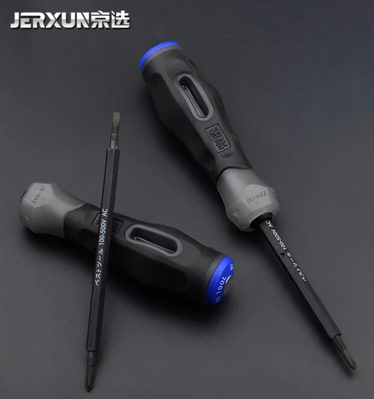 JINGXUAN 테스트 펜 십자 드라이버 높은 토크 3 목적 전기 펜 회로 수리 전기 테스트 펜 도구