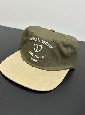humanmade日系潮牌工装美式男女夏季速干棒球帽运动休闲平檐帽子