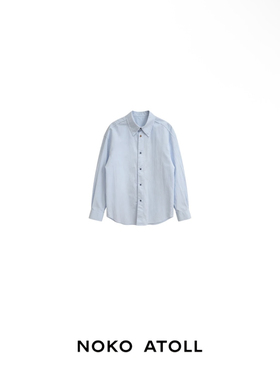 【NOKO】26SS/  锅叔力荐 轻薄阔版剪裁纯色防晒衬衫