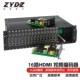 器网络传输直播 高清HDMI编码 全新16路直播推流编码 3U机架插卡式