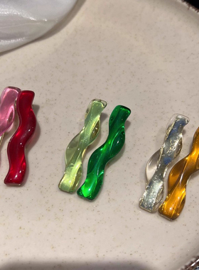 多巴胺薄荷曼波发夹刘海夹