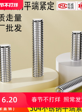 M2M3M4N5M6M10M12-304不锈钢内六角平端紧定螺钉无头螺栓机米顶