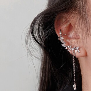 无痛耳骨夹耳环女气质蚊香盘耳夹无耳洞超仙耳排小众高级感耳饰潮