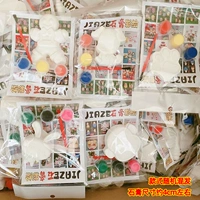 20 мешков гипсовой куклы смешаны