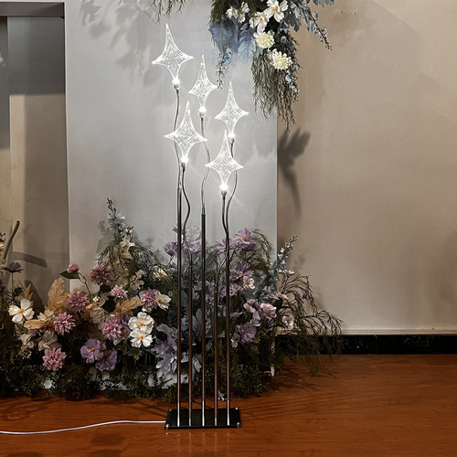 结实耐用5头五角幸运星星路引灯