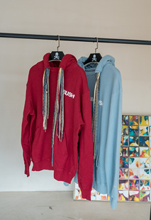 ambush卫衣脏辫抓绒帽衫潮流连帽套头2023秋冬加厚 宽松