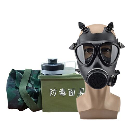 防毒面具全面罩大视野自吸过滤头戴式防毒面罩全面罩山西新华科技 - 封面