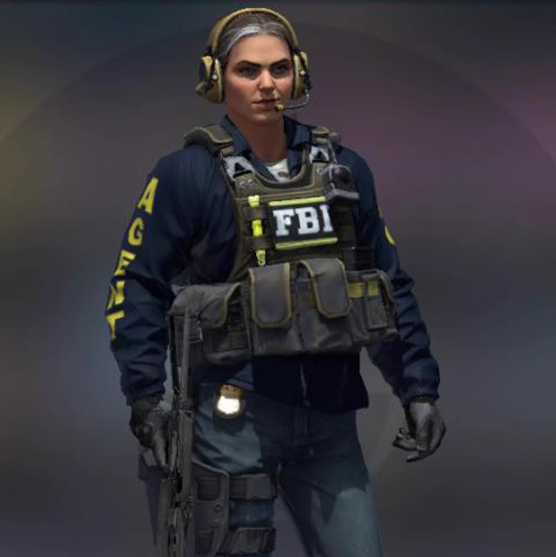 游戏反恐精英csgo周边衣服fbi探员教练夹克外套男女春秋季薄款