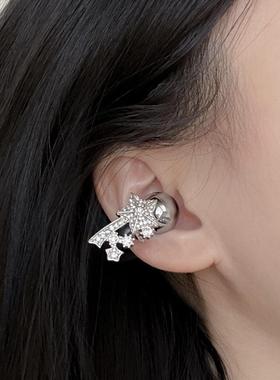 适用freeclie2耳机夹扣流星钻扣时尚爆闪甜酷风耳夹式蓝牙配饰女