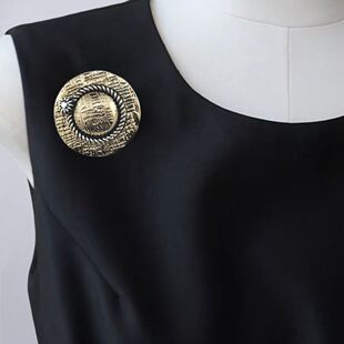 欧美vintage复古帽子胸针女时尚个性大衣外套别针百搭胸花配饰品