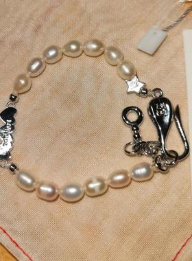 朴成训沈载伦桔梗花同款手链ins小众闺蜜设计简约气质精致高级