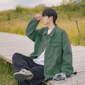 1404-1-9175-p75中性新款夹克 百分百棉港风外套上衣，男装夹克，星座1404-3