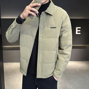 1404-2-GS206—P149 高品质印花50绒棉衣潮流时尚简约休闲百搭1帅图片