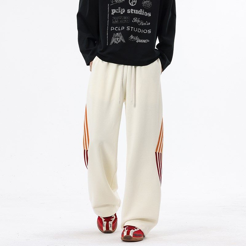 男女腿裤子1404-3-99737-P39长裤休闲裤运动裤子直筒裤子潮，女装休闲裤，星座1404-3