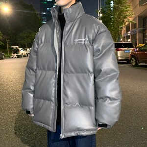 1404-1-9019-p65男女加厚棉衣新款港风外套御寒棉服图片
