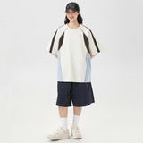 1404-2-1270-p45休闲宽松冰感情侣拼接短袖T恤，商品下架区，星座1404-3