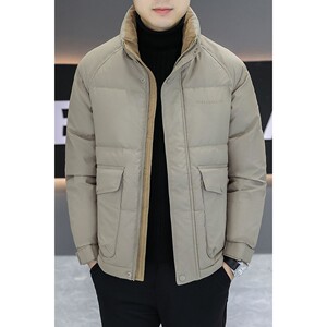 1404-991--p150--2025休闲宽松青少年 百搭 防风 保暖羽绒服图片
