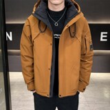 男女加厚羽绒服棉服棉服休闲外套1404-1-WY9627-P180，男装羽绒服，星座1404-3