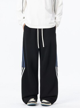 男女腿裤子1404-3-99737-P39 长裤休闲裤运动 裤子直筒裤子 潮