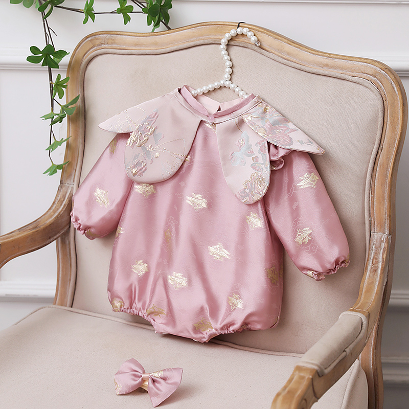 一周岁女宝宝礼服旗袍