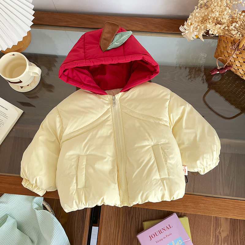 【现货】DW252320儿童羽绒服2025冬季新款国标90白鸭绒女童羽绒服