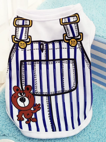 Прозрачный жилет PET Весна и летняя одежда для собак плюшевые бишон