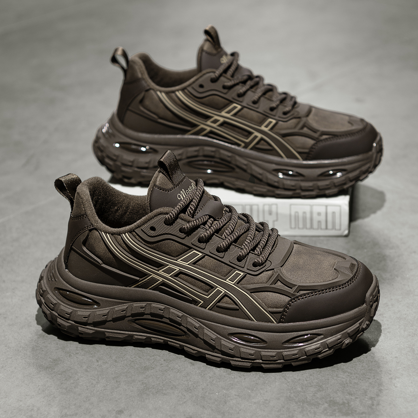 老爹鞋男款2025冬季新款