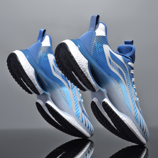 专业跑步鞋男款超轻减震跑鞋秋冬季2025新款体育生训练田径运动鞋