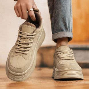 爆款男鞋冬款加绒保暖棉鞋潮牌高级感痞帅板鞋休闲鞋子男百搭潮鞋