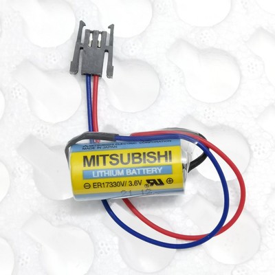 全新原装三菱伺服 锂电池(Mitsubashi ER17330V/3.6V) A6BAT MR-