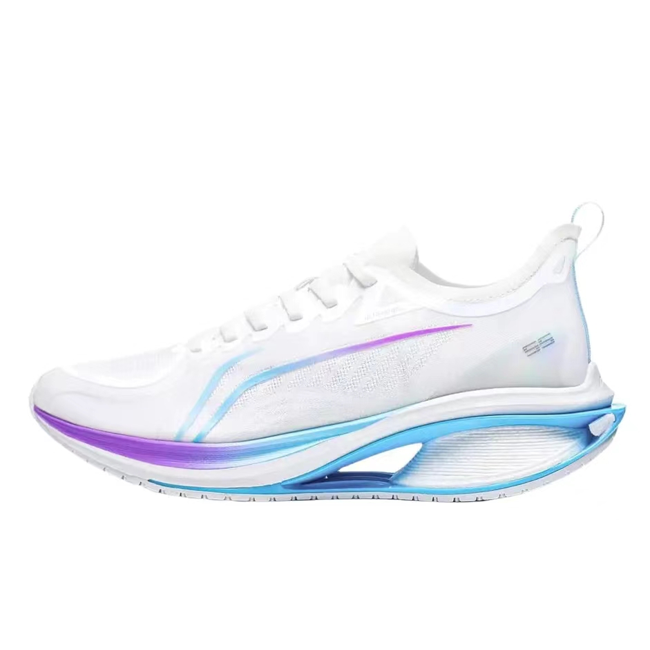 LiNing李宁 轻量高回弹减震防滑耐磨低帮休闲跑步鞋 锦仓