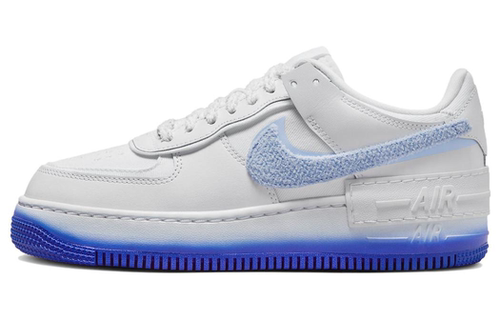 Nike Air Force 1 Shadow 防滑耐磨 低帮 白蓝 FJ4567-100