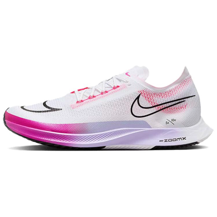 Nike ZoomX Streakfly 舒适低帮跑步鞋 男款 白粉色 DJ6566-104