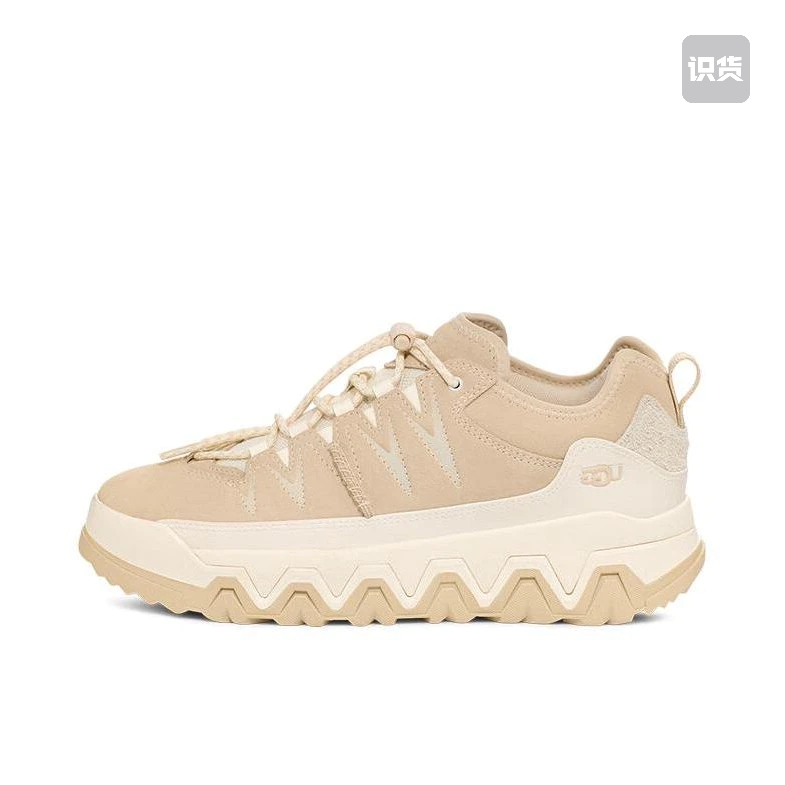 UGG 系带 厚底 舒适  牛剖层革 运动休闲鞋 1158252-LHB  key仓