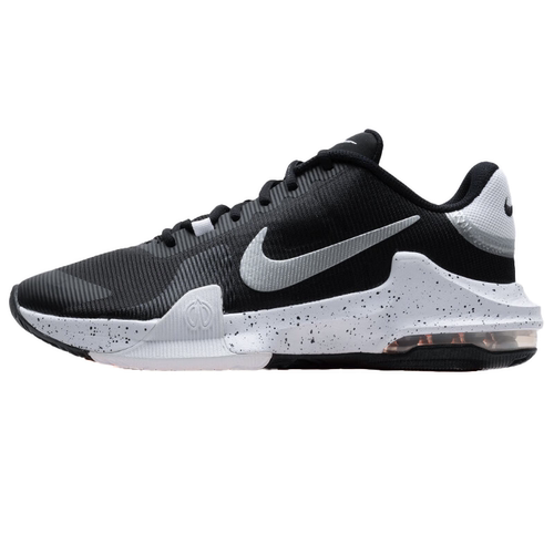 Nike Air Max Impact 4 舒适缓震 低男款 黑白 DM1124-011