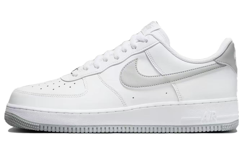 Nike Air Force 1 Low 低帮 板鞋 男款 白灰 FJ4146-100